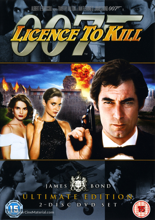 Licence To Kill - British Movie Cover