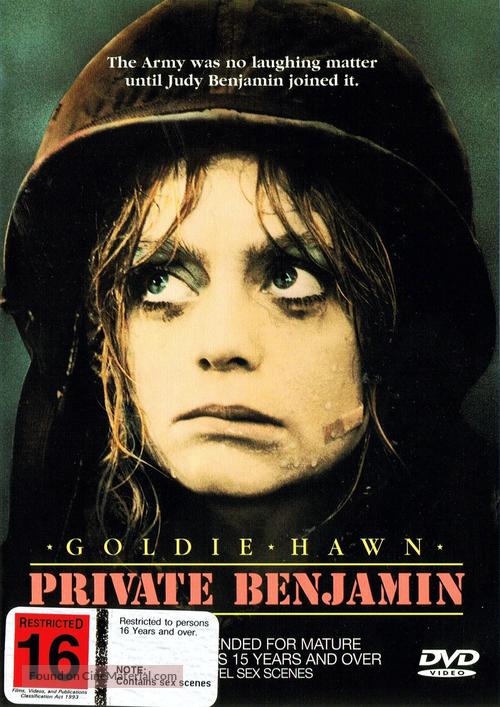 Private Benjamin - New Zealand DVD movie cover