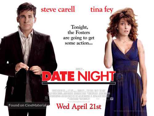 Date Night - British Movie Poster
