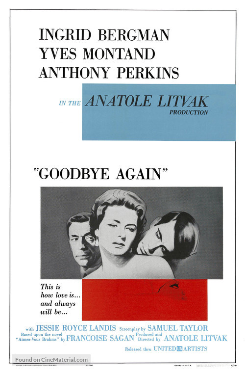 Goodbye Again - Movie Poster