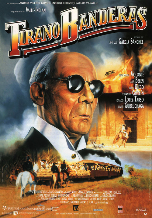 Tirano Banderas - Spanish Movie Poster