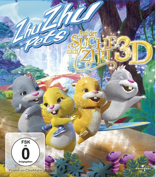 Quest for Zhu - German Blu-Ray movie cover