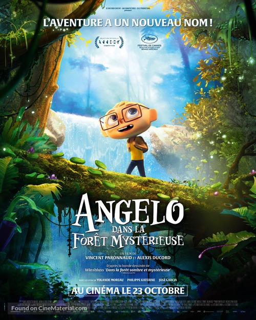 Angelo dans la for&ecirc;t myst&eacute;rieuse - French Movie Poster