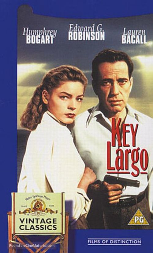 Key Largo - British VHS movie cover