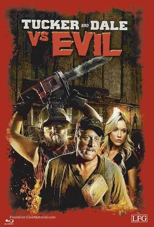Tucker and Dale vs Evil - German Blu-Ray movie cover