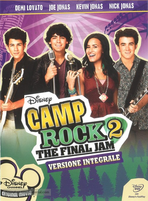 Camp Rock 2 - Italian DVD movie cover