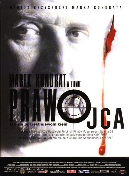 Prawo ojca - Polish Movie Poster