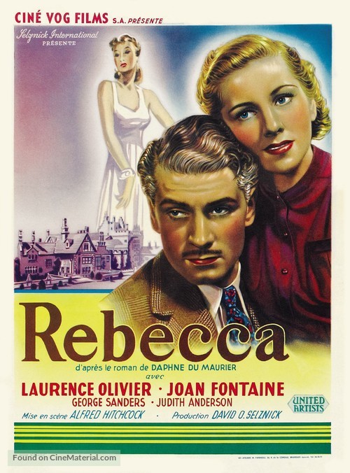 Rebecca - Belgian Movie Poster