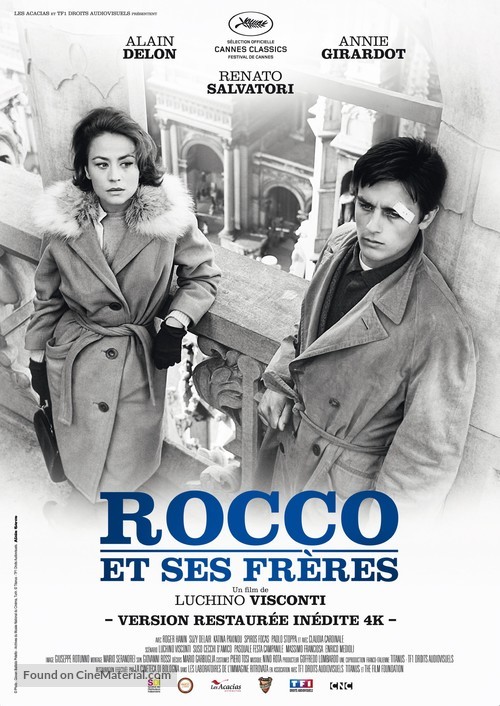 Rocco e i suoi fratelli - French Re-release movie poster