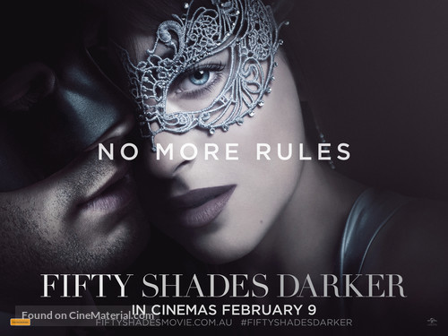 Fifty Shades Darker - Australian Movie Poster