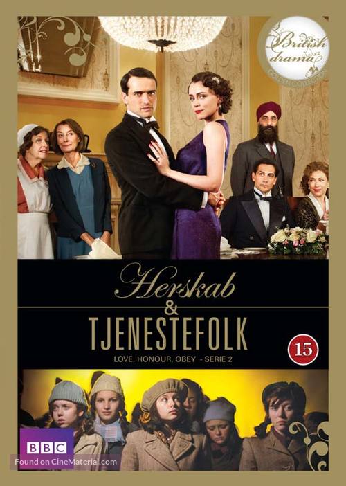 &quot;Upstairs, Downstairs&quot; - Danish DVD movie cover