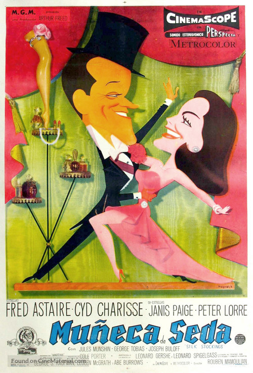 Silk Stockings - Argentinian Movie Poster