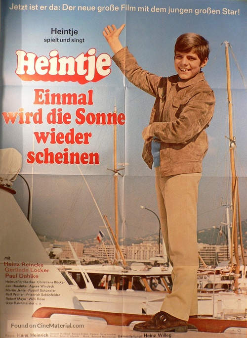 Heintje - Einmal wird die Sonne wieder scheinen - German Movie Poster