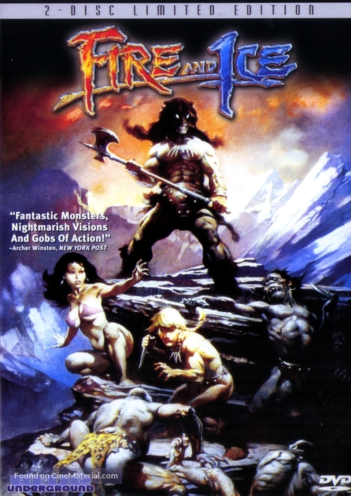 Fire and Ice - DVD movie cover