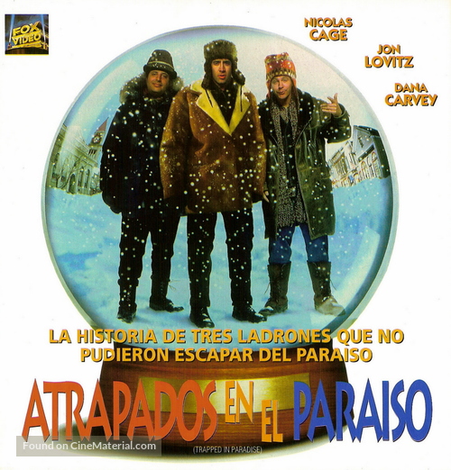 Trapped In Paradise - Argentinian Video release movie poster