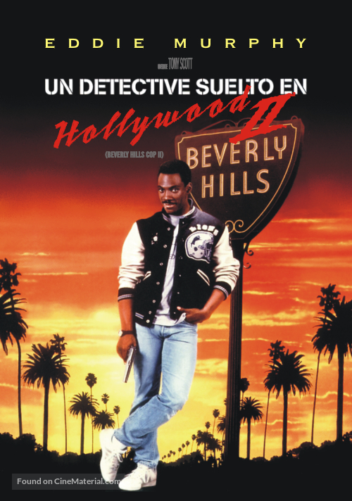 Beverly Hills Cop 2 - Argentinian Movie Cover