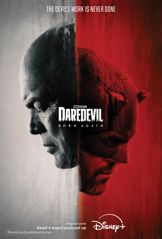 &quot;Daredevil: Born Again&quot; - Dutch Movie Poster