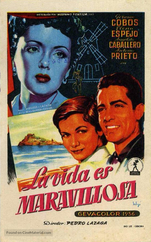 La vida es maravillosa - Spanish Movie Poster