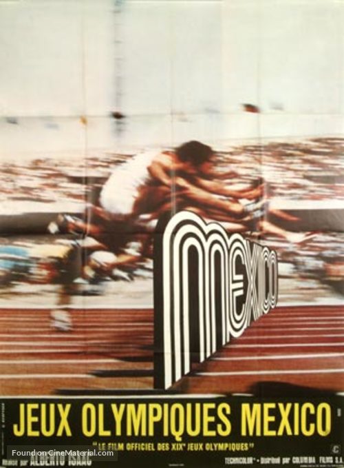 Olimpiada en M&eacute;xico - French Movie Poster