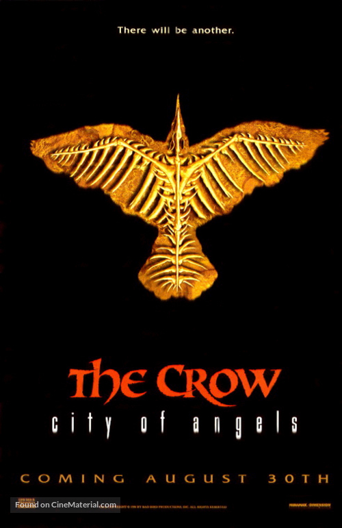 The Crow: City of Angels - Movie Poster