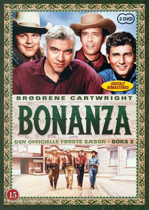 &quot;Bonanza&quot; - Danish DVD movie cover