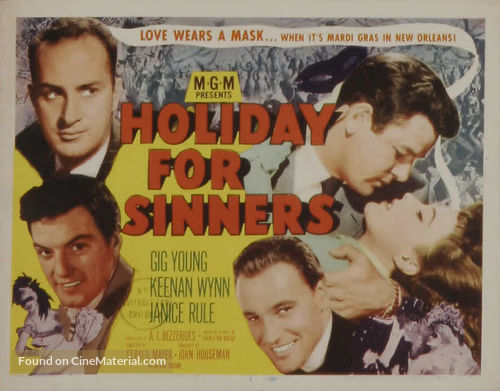Holiday for Sinners - Movie Poster