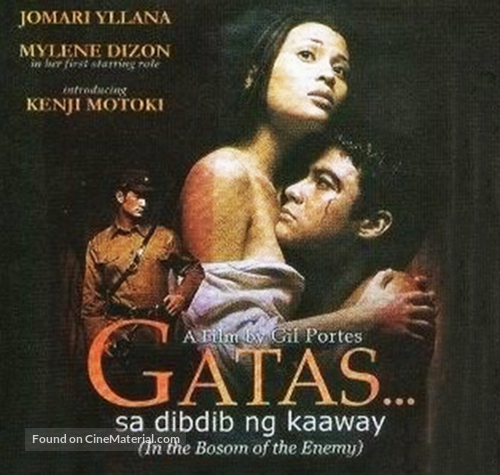 Gatas... Sa dibdib ng kaaway - Philippine Movie Poster