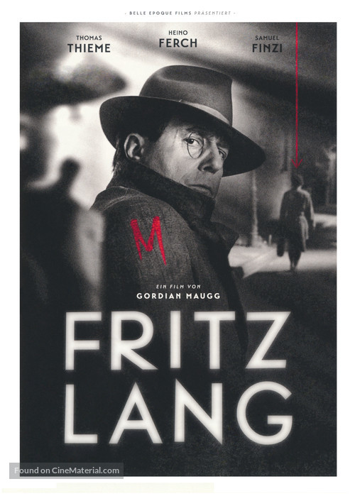 Fritz Lang - German Movie Cover