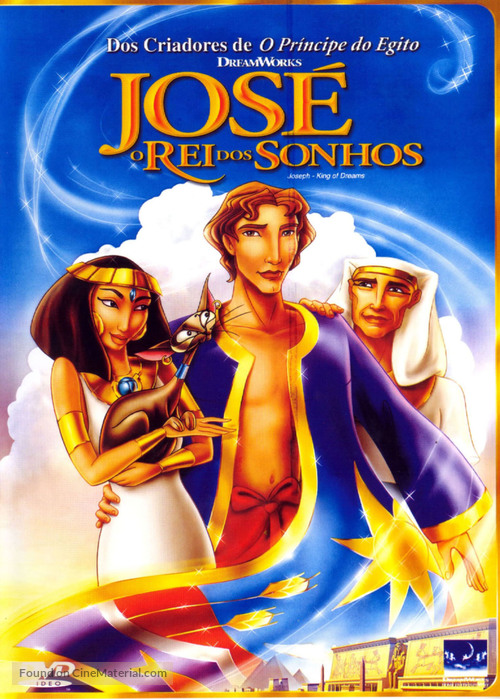 Joseph: King of Dreams - Brazilian DVD movie cover