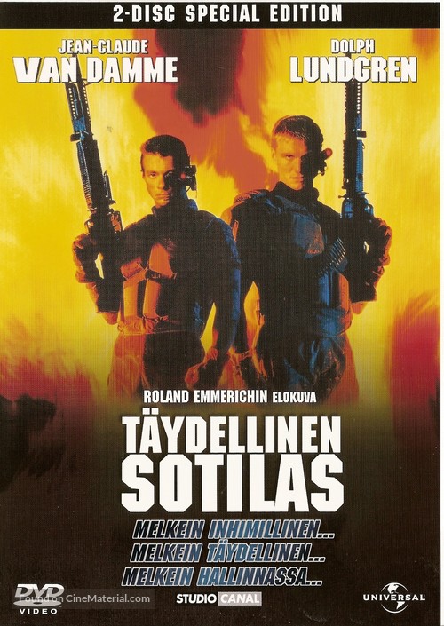 Universal Soldier - Finnish DVD movie cover