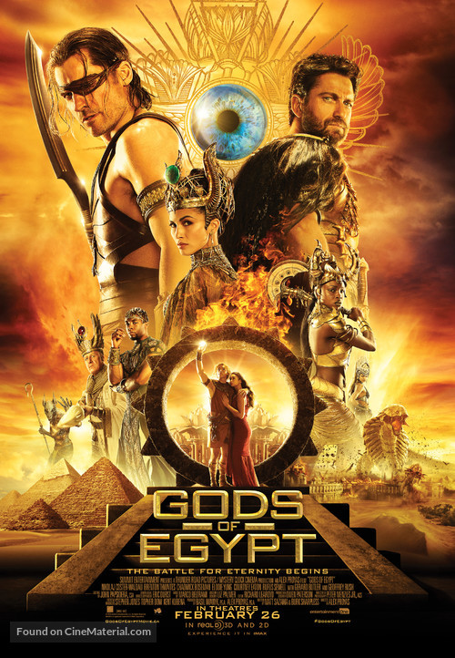 Gods of Egypt - Canadian Movie Poster