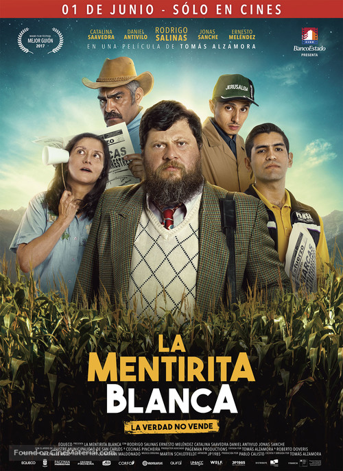 La Mentirita Blanca - Chilean Movie Poster