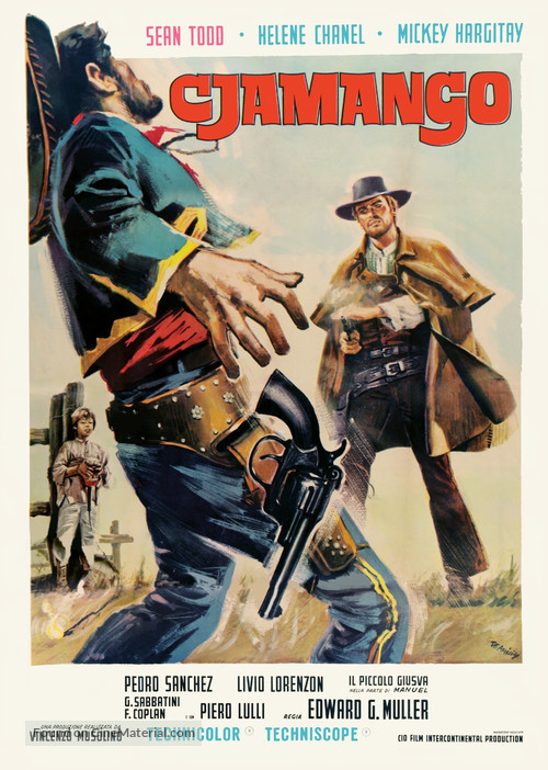 Cjamango - Italian Movie Poster