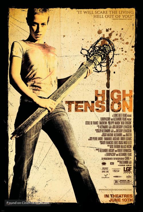 Haute tension - Movie Poster