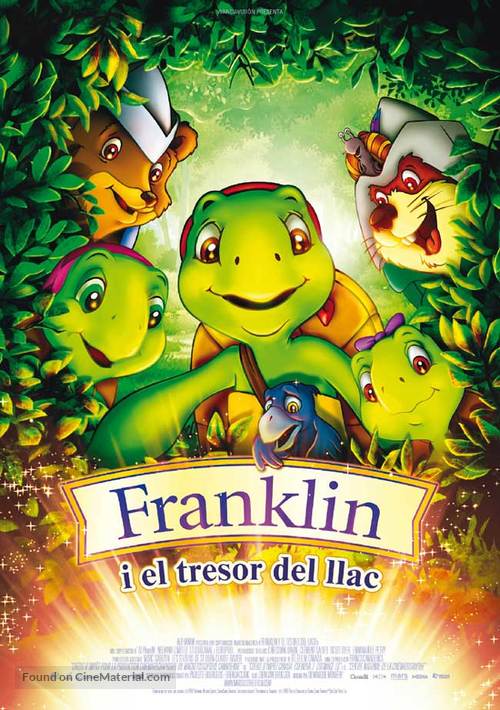 Franklin et le tr&eacute;sor du lac - Andorran Movie Poster