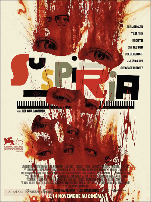 Suspiria - French Movie Poster