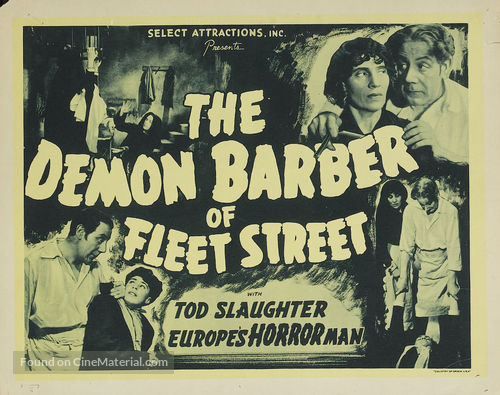 Sweeney Todd: The Demon Barber of Fleet Street - Movie Poster