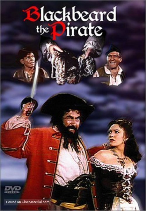 Blackbeard, the Pirate - DVD movie cover