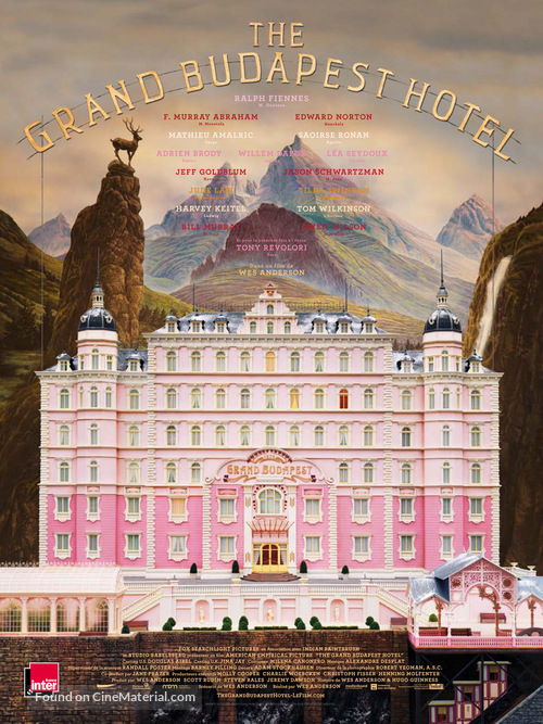 The Grand Budapest Hotel - French Movie Poster