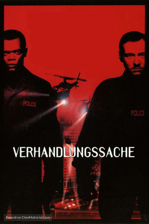 The Negotiator - German Movie Poster