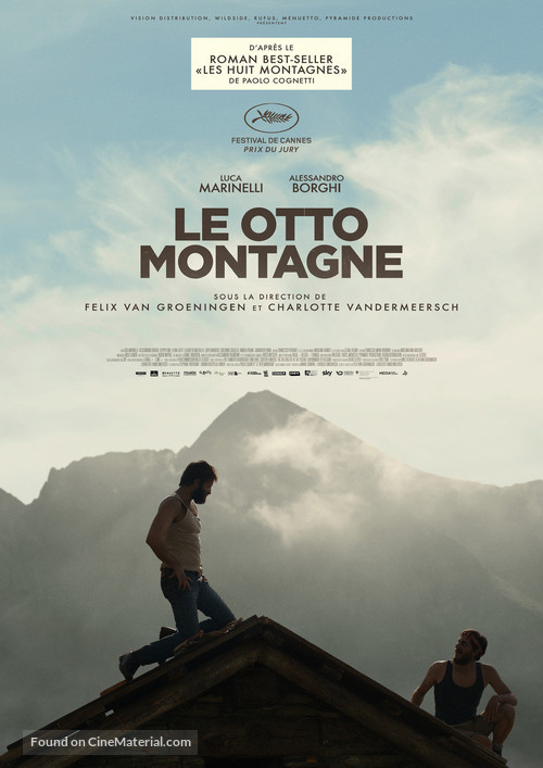 Le otto montagne - Swiss Movie Poster