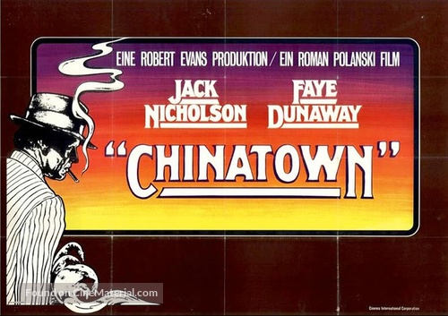 Chinatown - German Movie Poster