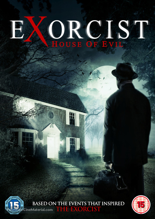 Exorcist House of Evil - British DVD movie cover