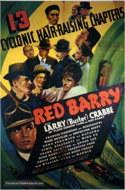 Red Barry - Movie Poster