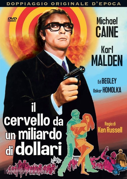 Billion Dollar Brain - Italian Movie Cover