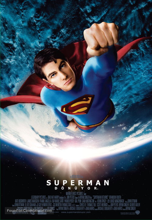 Superman Returns - Turkish Movie Poster