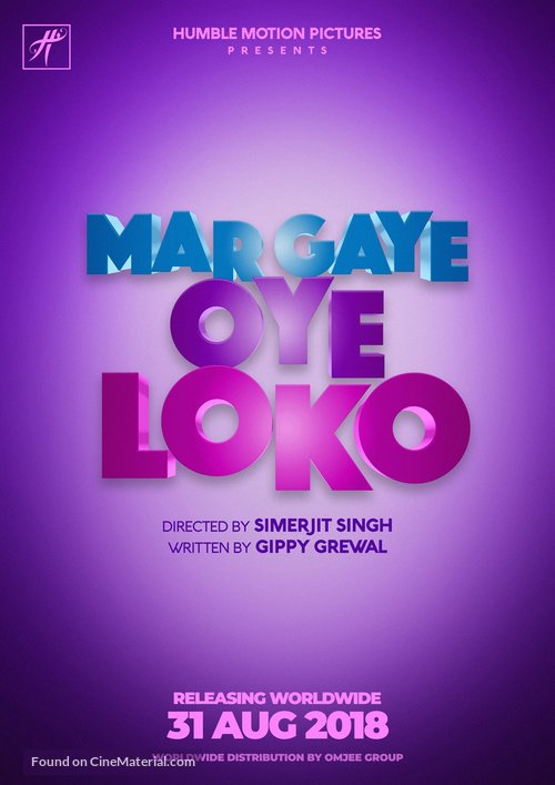 Mar Gaye Oye Loko - Indian Movie Poster