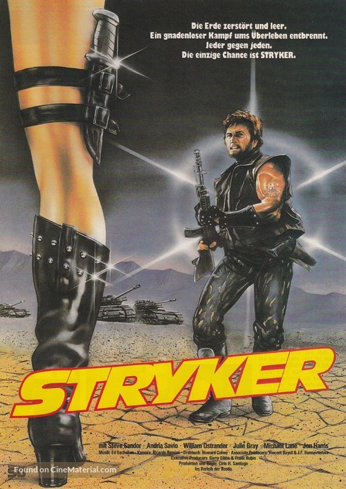 Stryker - German Movie Poster