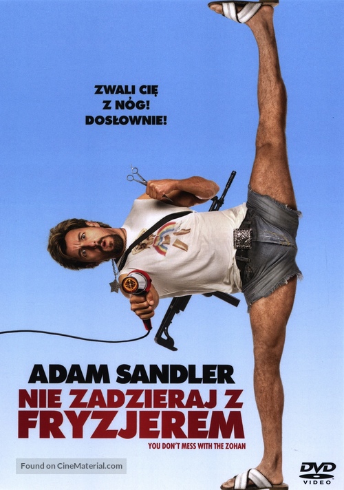 You Don&#039;t Mess with the Zohan - Polish Movie Cover