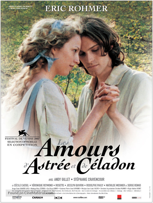 Les amours d&#039;Astr&eacute;e et de C&eacute;ladon - French Movie Poster